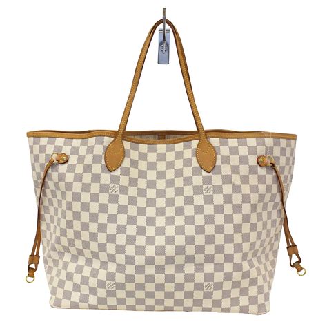 gray and white checkered louis vuitton|louis vuitton neverfull pouch.